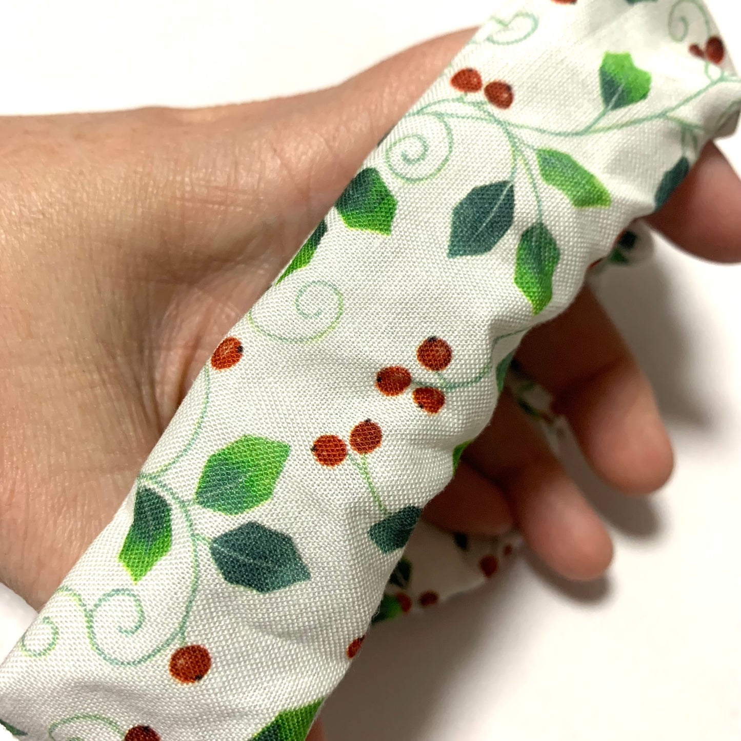 MUMMA WHOOPEE - Regular “White Holly”- Christmas SCRUNCHIES
