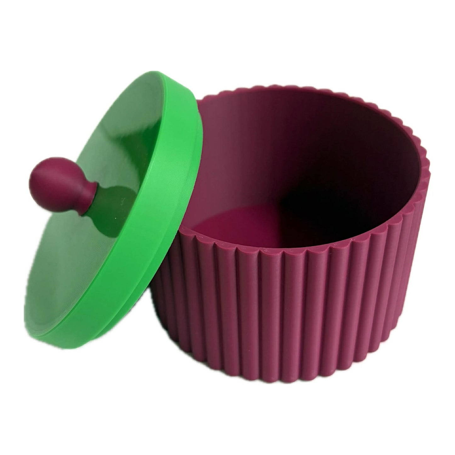DWAYNSKI.3D - Royal Tray and Bowl Set - Wine and Green