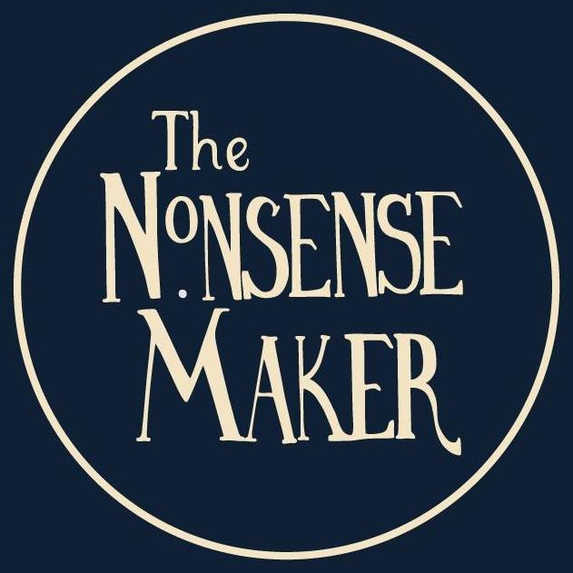 The Nonsense Maker- Kangaroo Suitcase Postcard