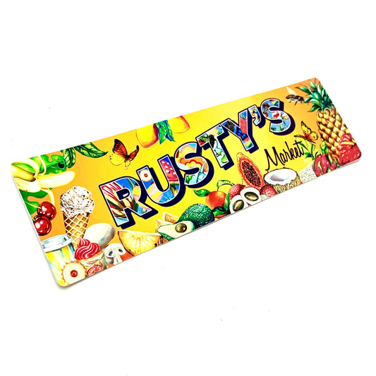 HAYLEY GILLESPIE - RUSTY’S MARKET - BUMPER STICKERS