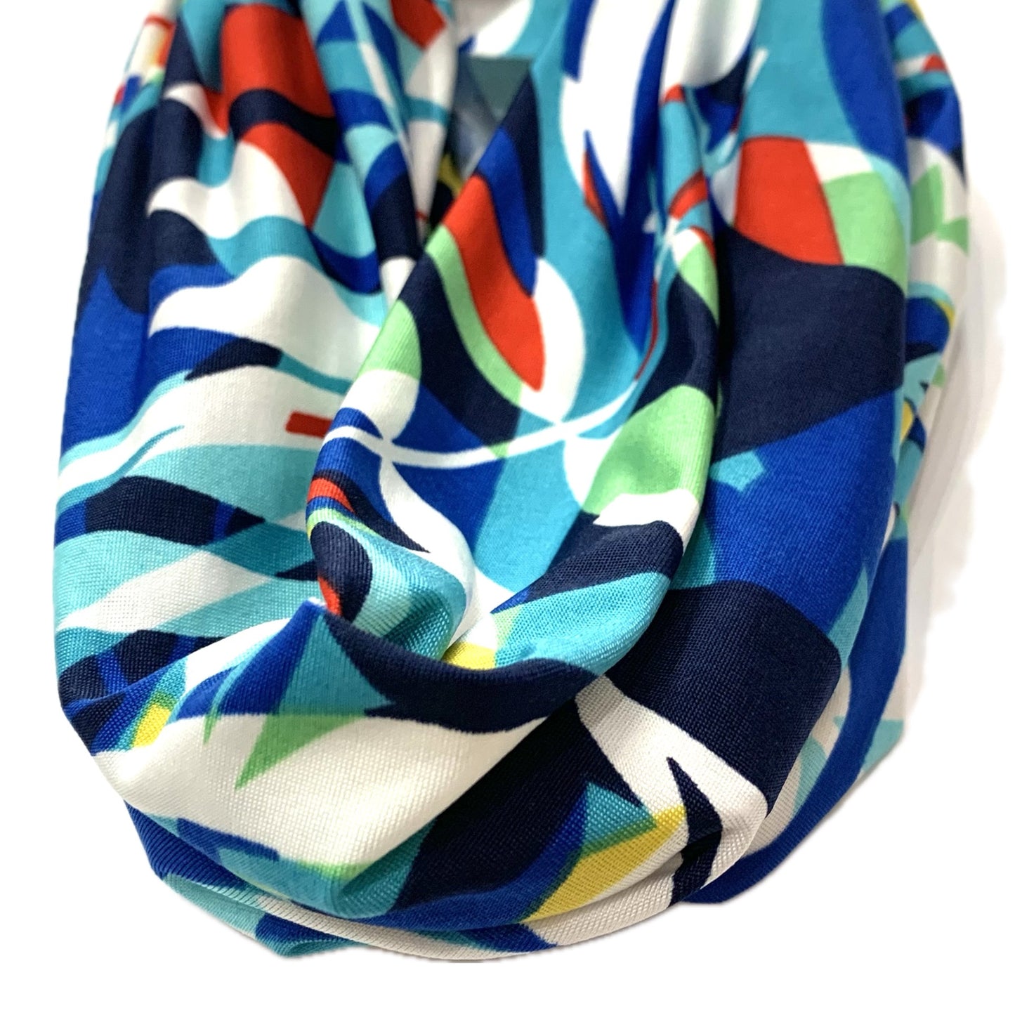 AUSSIE NECK SOCKS- Leafy Colourful Abstract