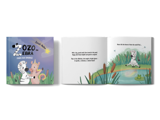 BOOKS & CO - "Zozo the Zebra Finds Her Sparkle"- Local Children's Book