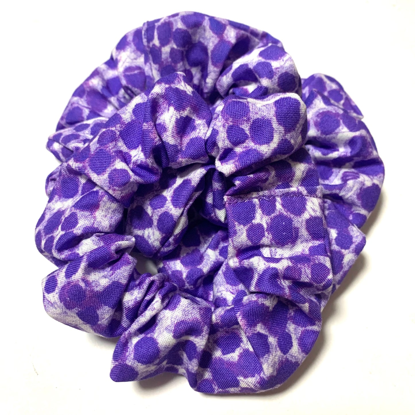 MUMMA WHOOPEE - "Purple Paint" Halloween Regular Scrunchies
