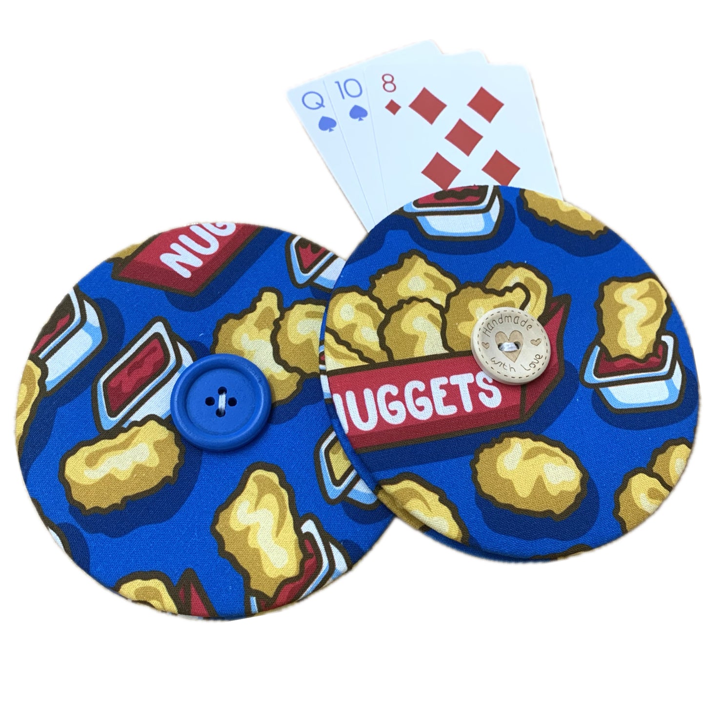 OH SEW ROSY: Playing Card Holders- CHICKEN NUGGETS