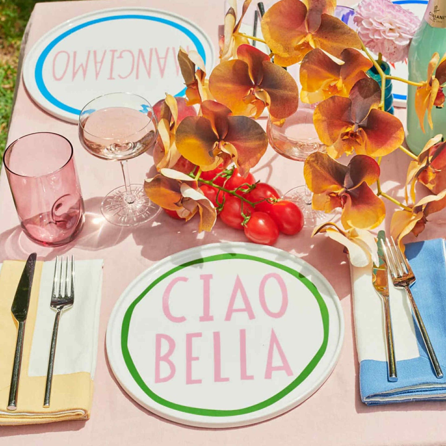 In The Roundhouse - "Mangiamo" Plate