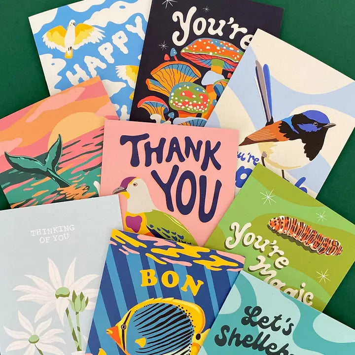 OUTER ISLAND - 'Whale Miss You' Farewell Greeting Card