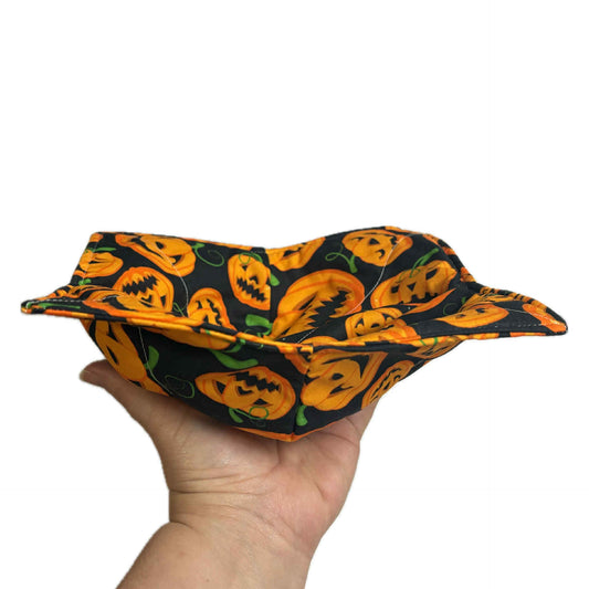 OH SEW ROSY: Bowl Cosies - Halloween Pumkin Patch