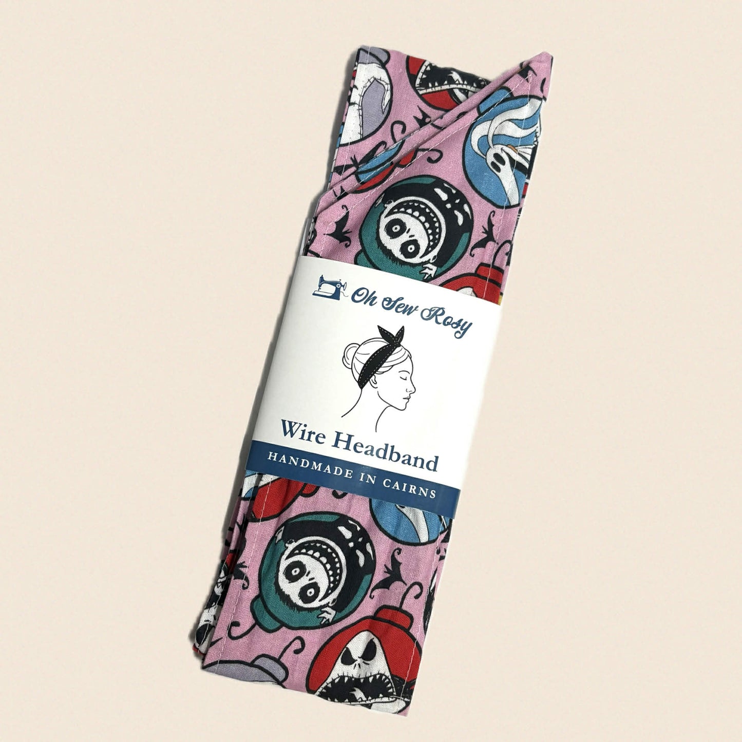 OH SEW ROSY: CHRISTMAS WIRE HEADBAND - Nightmares