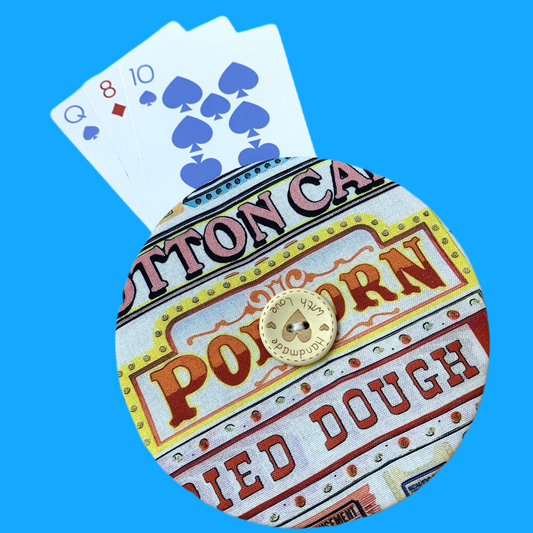 OH SEW ROSY: Playing Card Holders- FAIRGROUND FOOD