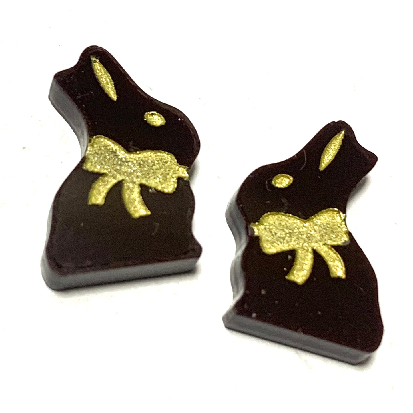 MAKIN' WHOOPEE - Chocolate Bunny Studs