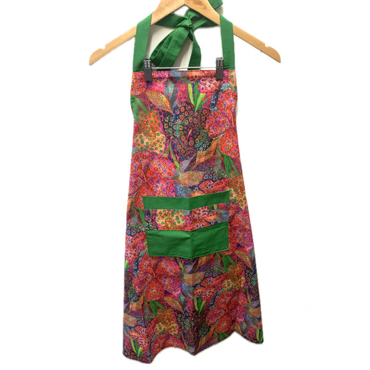 MUMMA WHOOPEE - "Watercolour Frangipani" APRON