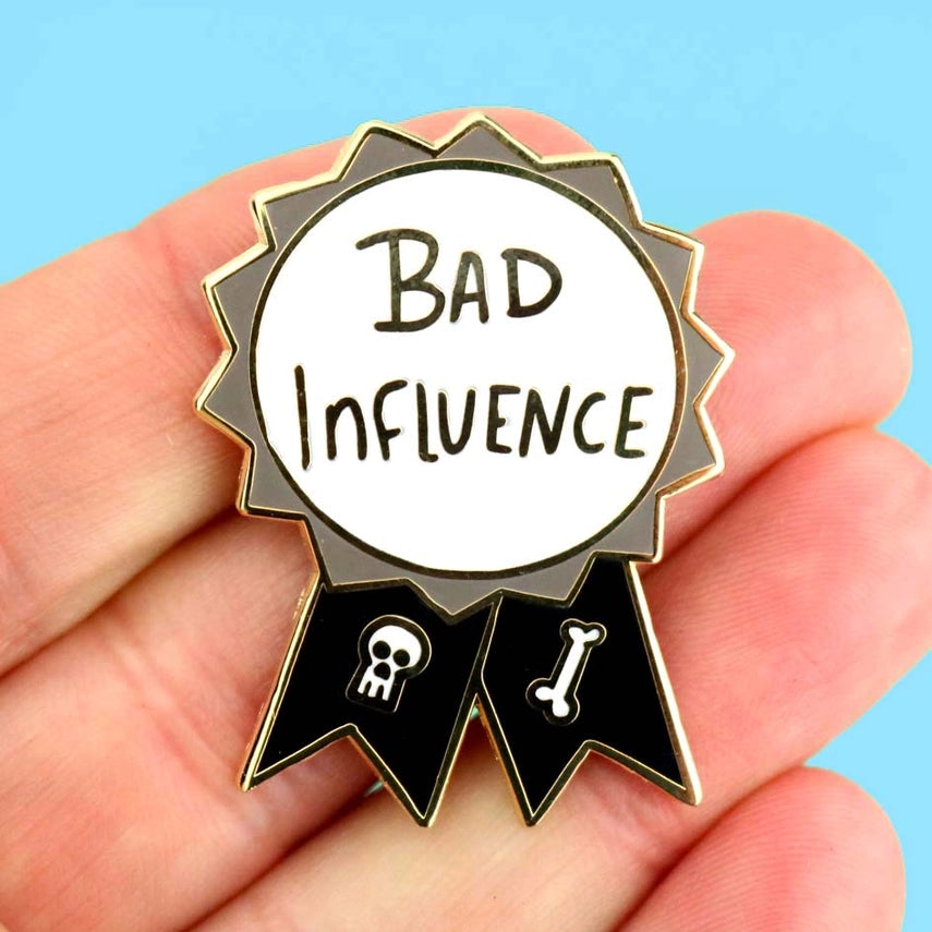 JUBLY-UMPH - "Bad Influence"- Halloween Lapel Pin