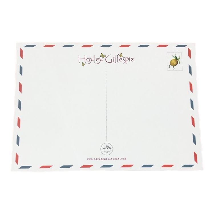 HAYLEY GILLESPIE - HUMPBACK WHALE, TURTLE AND CROCODILE POSTCARD