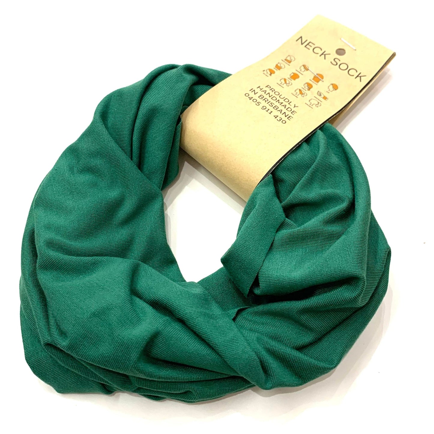 NECK SOCKS- Forest Green