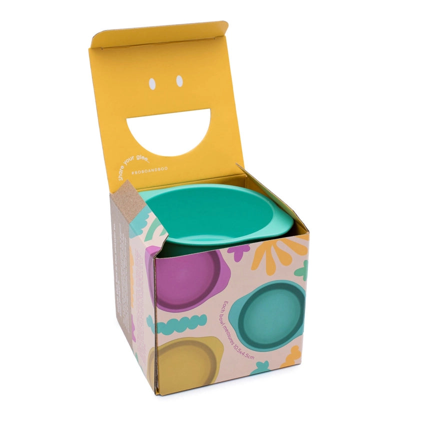 BOBO & BOO- Plant-Based Snack Bowl Set - Tropical