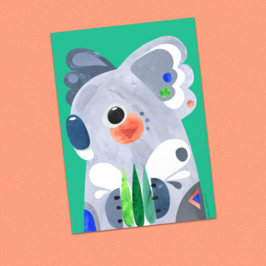 PETE CROMER - KOALA A4 FINE ART PRINT