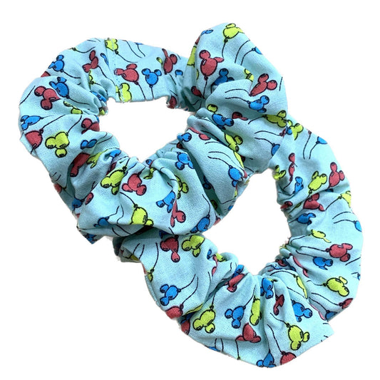 MUMMA WHOOPEE - "Mickey Mouse Balloons" REGULAR SCRUNCHIES
