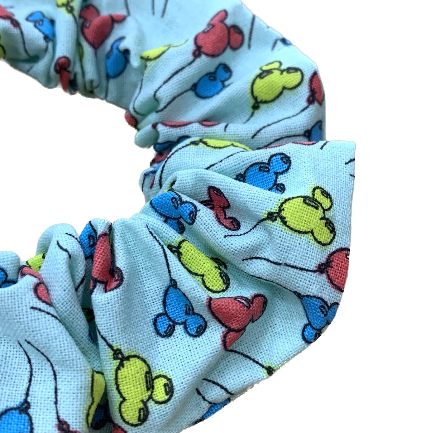 MUMMA WHOOPEE - "Mickey Mouse Balloons" REGULAR SCRUNCHIES