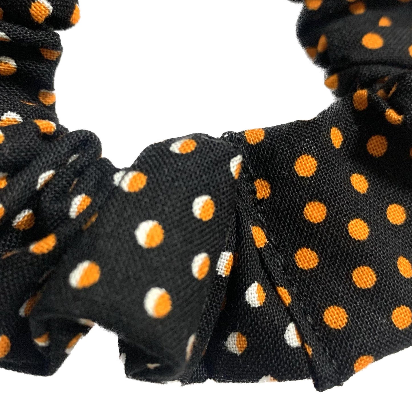 MAKIN' WHOOPEE - "Orange Spots" REGULAR SCRUNCHIES