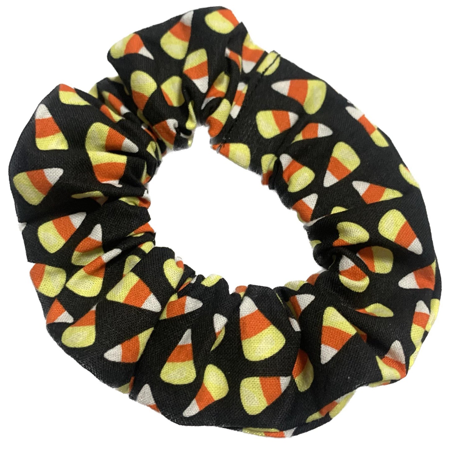 MAKIN' WHOOPEE - "Candy Corn" Halloween Scrunchies