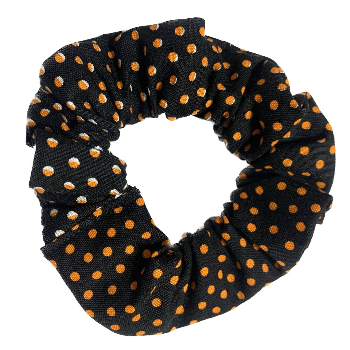 MAKIN' WHOOPEE - "Orange Spots" REGULAR SCRUNCHIES