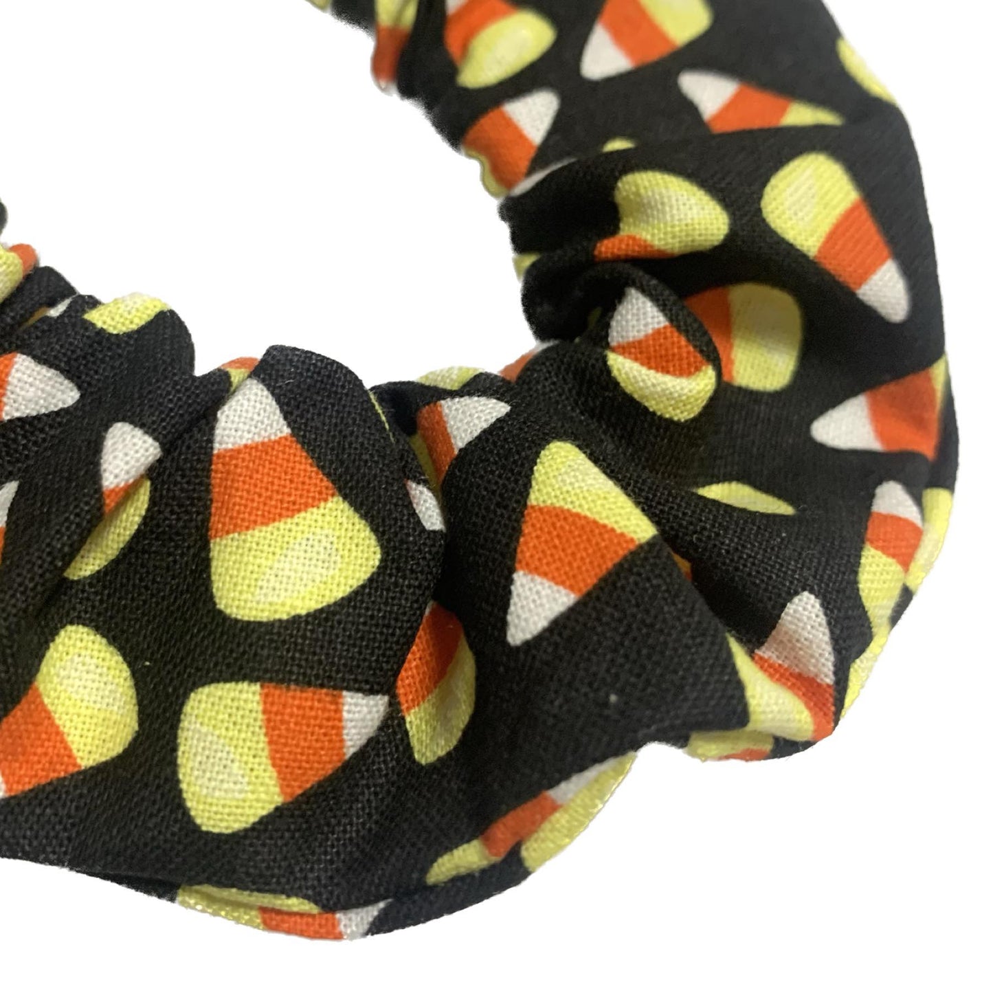MAKIN' WHOOPEE - "Candy Corn" Halloween Scrunchies