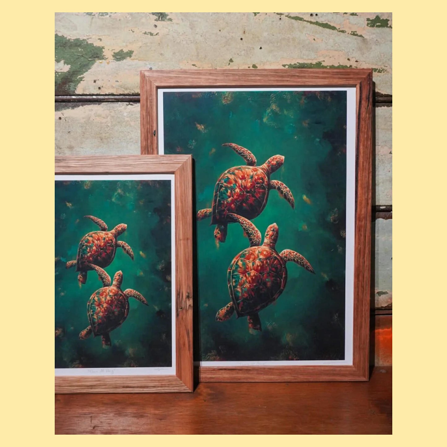 AKASHA MEAD ART - "There All Along" A4 Fine Art Print