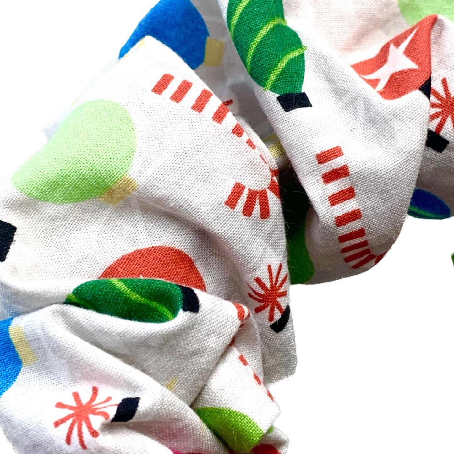 MAKIN WHOOPEE - BIG SCRUNCHIE CHRISTMAS HEADBANDS- Retro Baubles