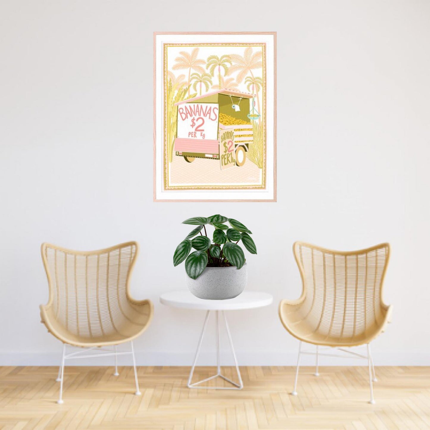 Designs by Claudia - Banana Cart A4 Prints