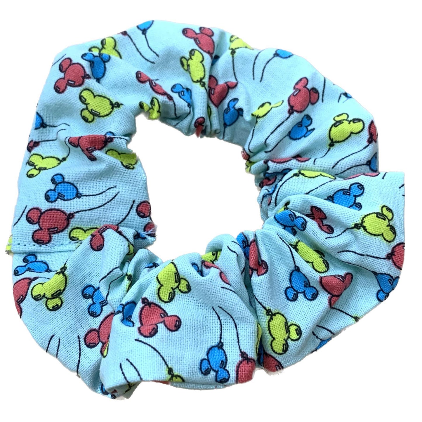MUMMA WHOOPEE - "Mickey Mouse Balloons" REGULAR SCRUNCHIES