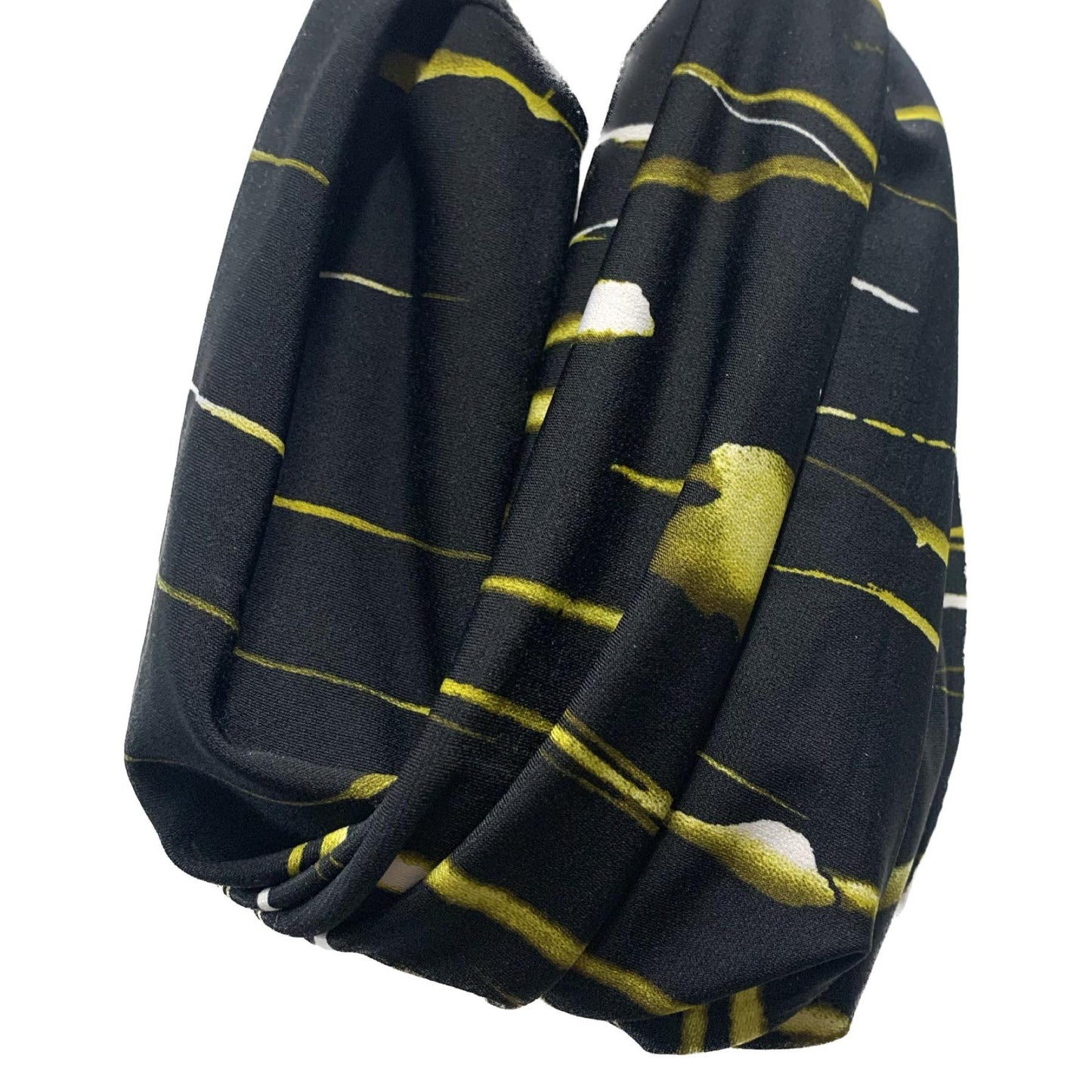 NECK SOCKS- Abstract Black, Khaki Green & White