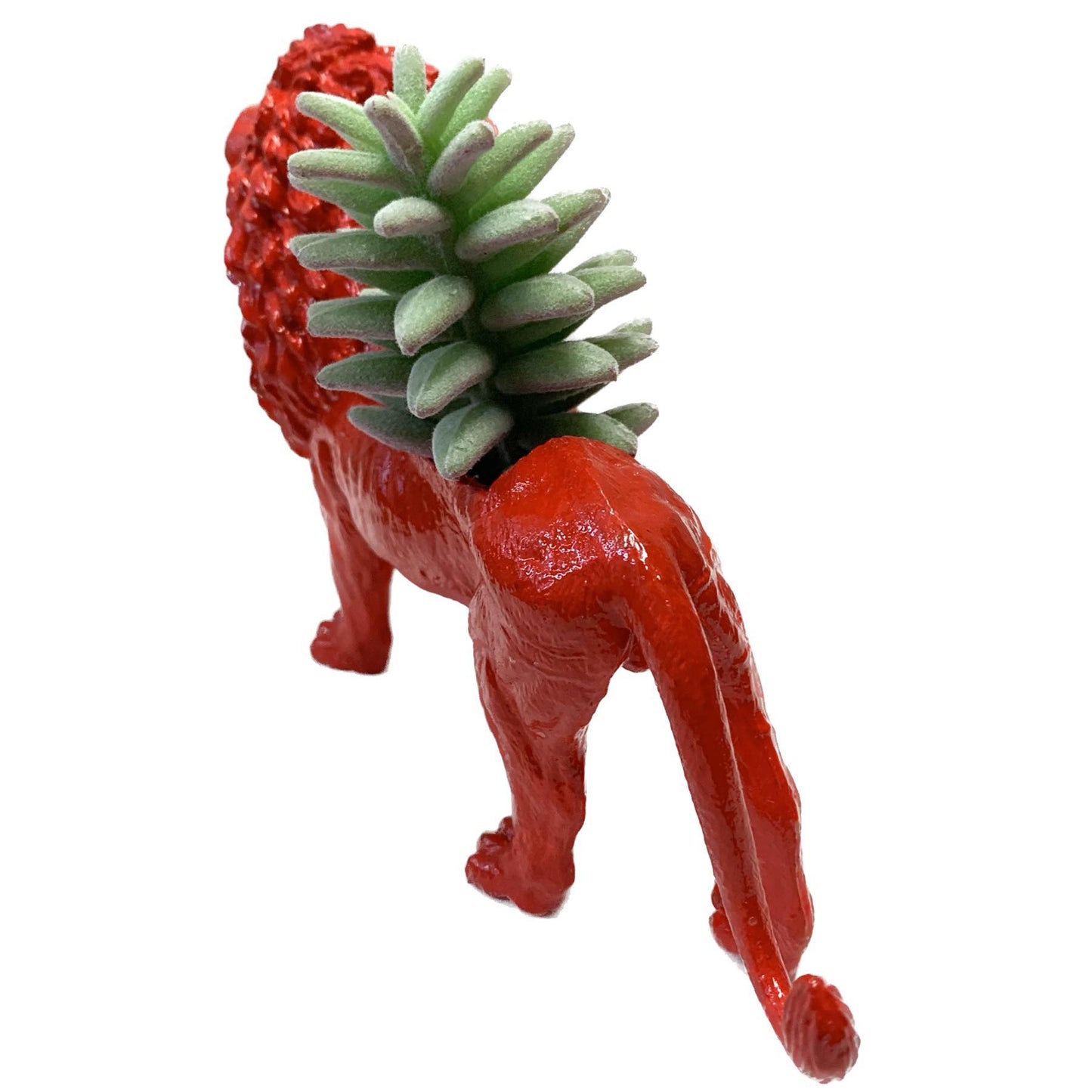 MAKIN' WHOOPEE - Christmas Animal Planters- Red Lion