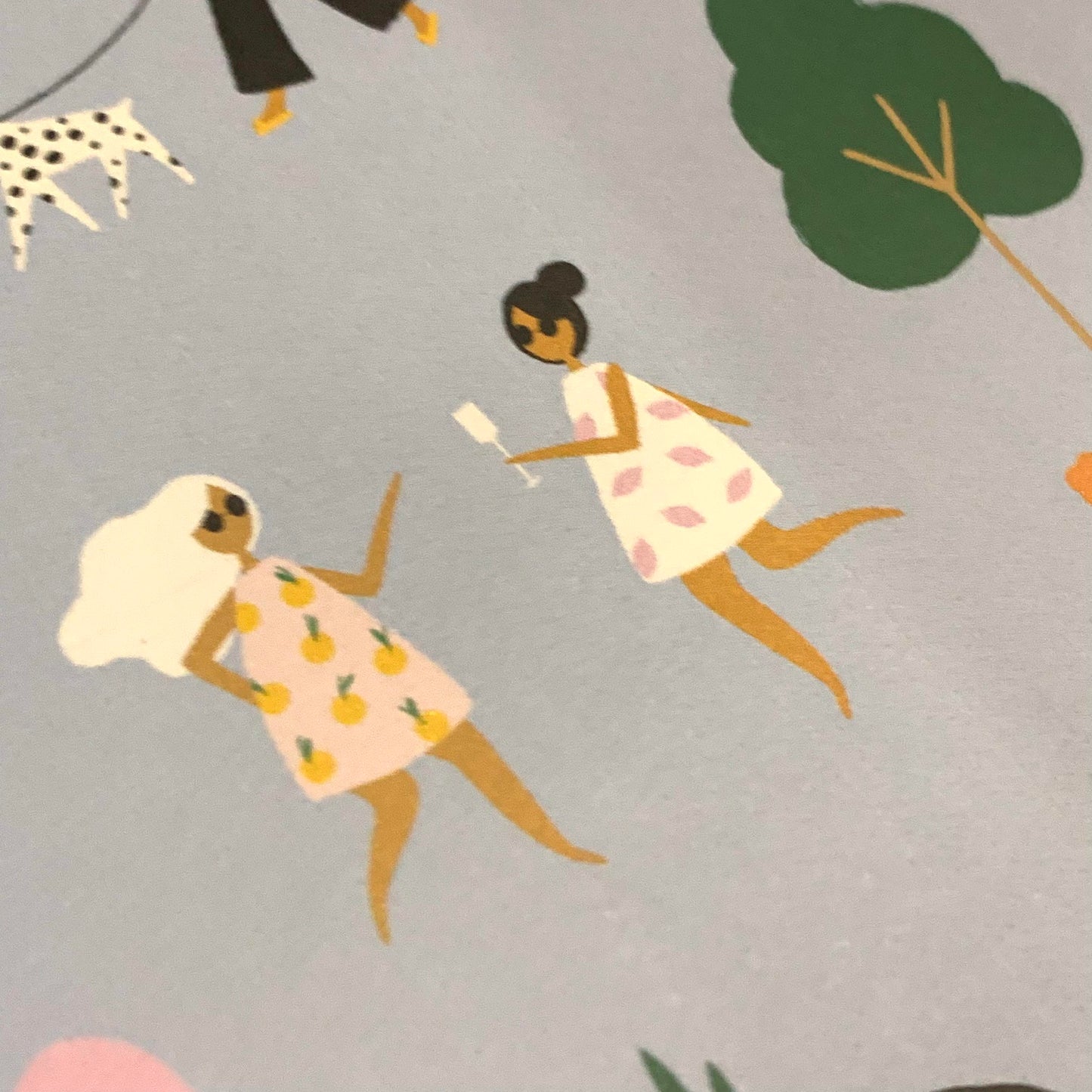 NUOVO - Gift Wrap- Girly Holiday