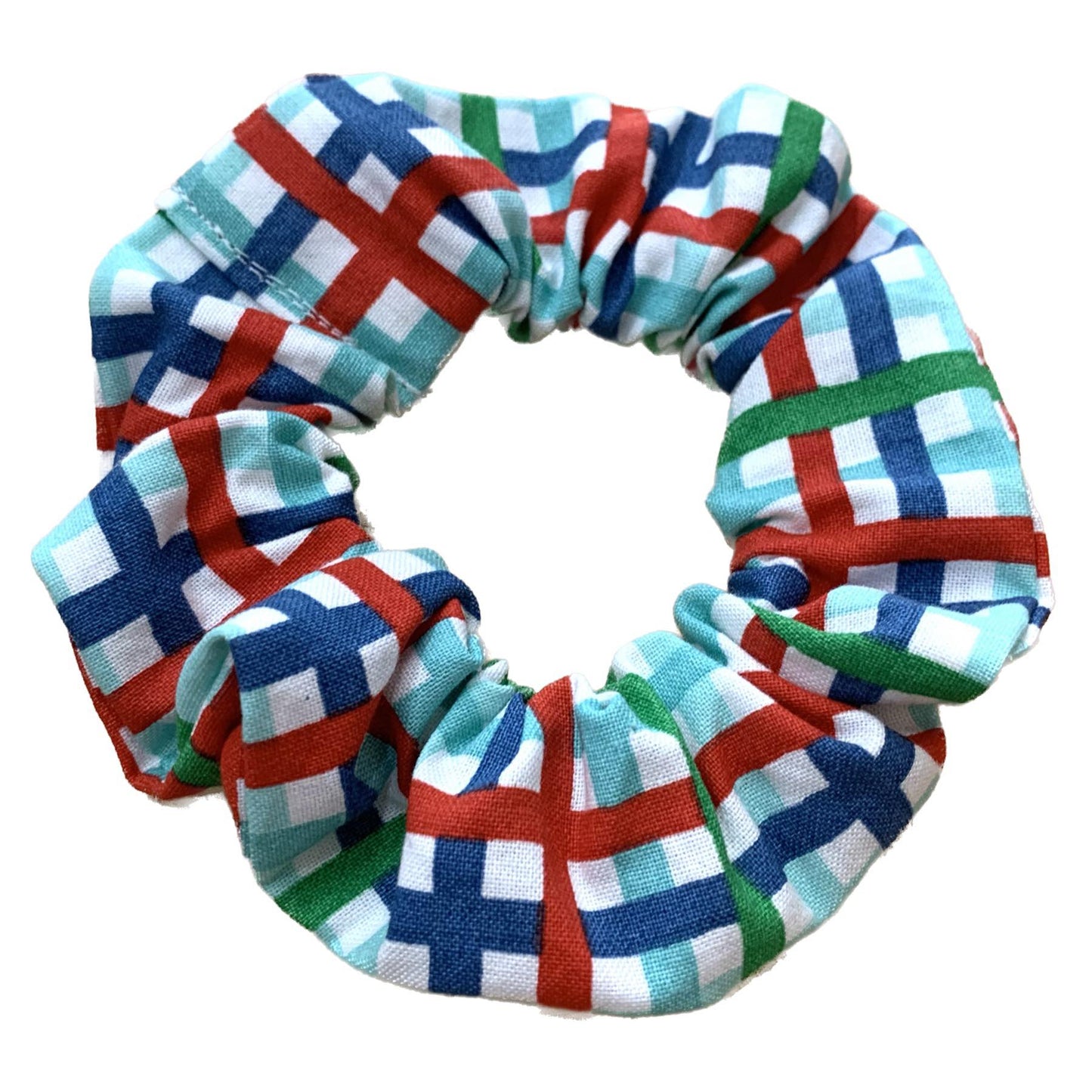 MAKIN' WHOOPEE - "Funky Tartan" REGULAR SCRUNCHIE
