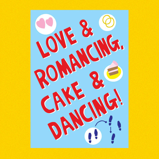 ABLE & GAME- Love & Romancing- Engagement/Wedding Card