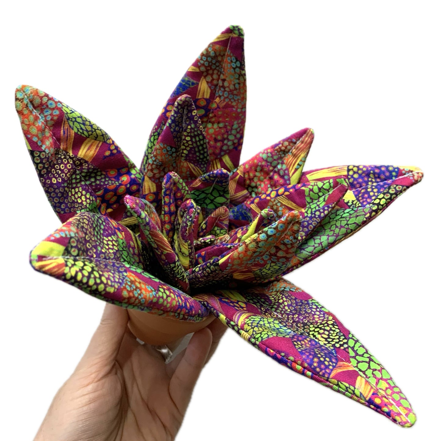 OH SEW ROSY: Mini Fabric Pot Plants