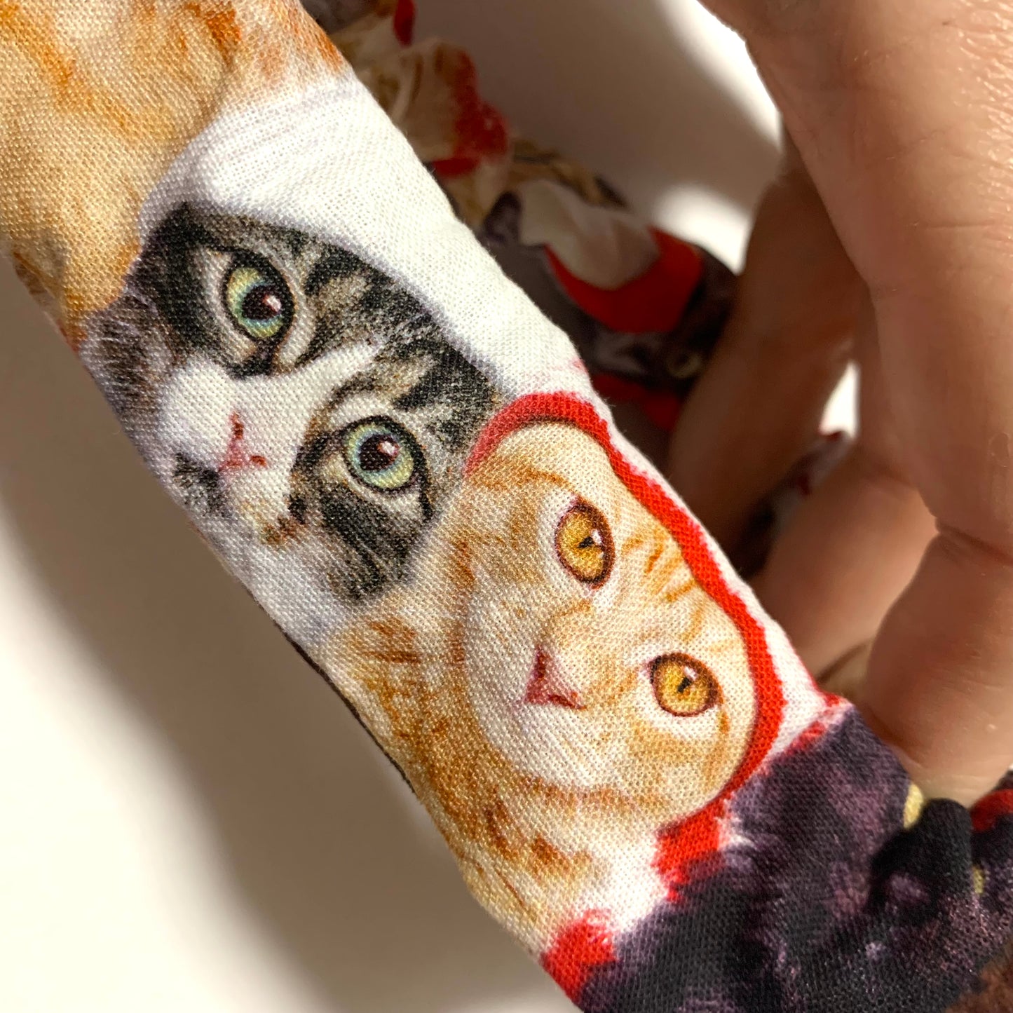 MUMMA WHOOPEE - Regular “Christmas Kitties” SCRUNCHIES