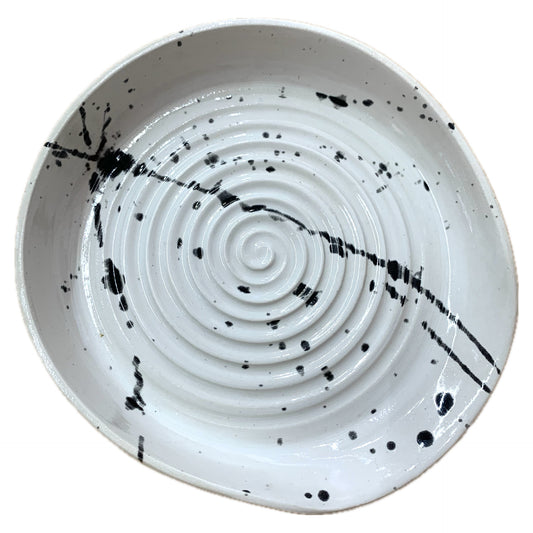 POTTERESS BY ALICIA - Spoon Rest - Black Splash