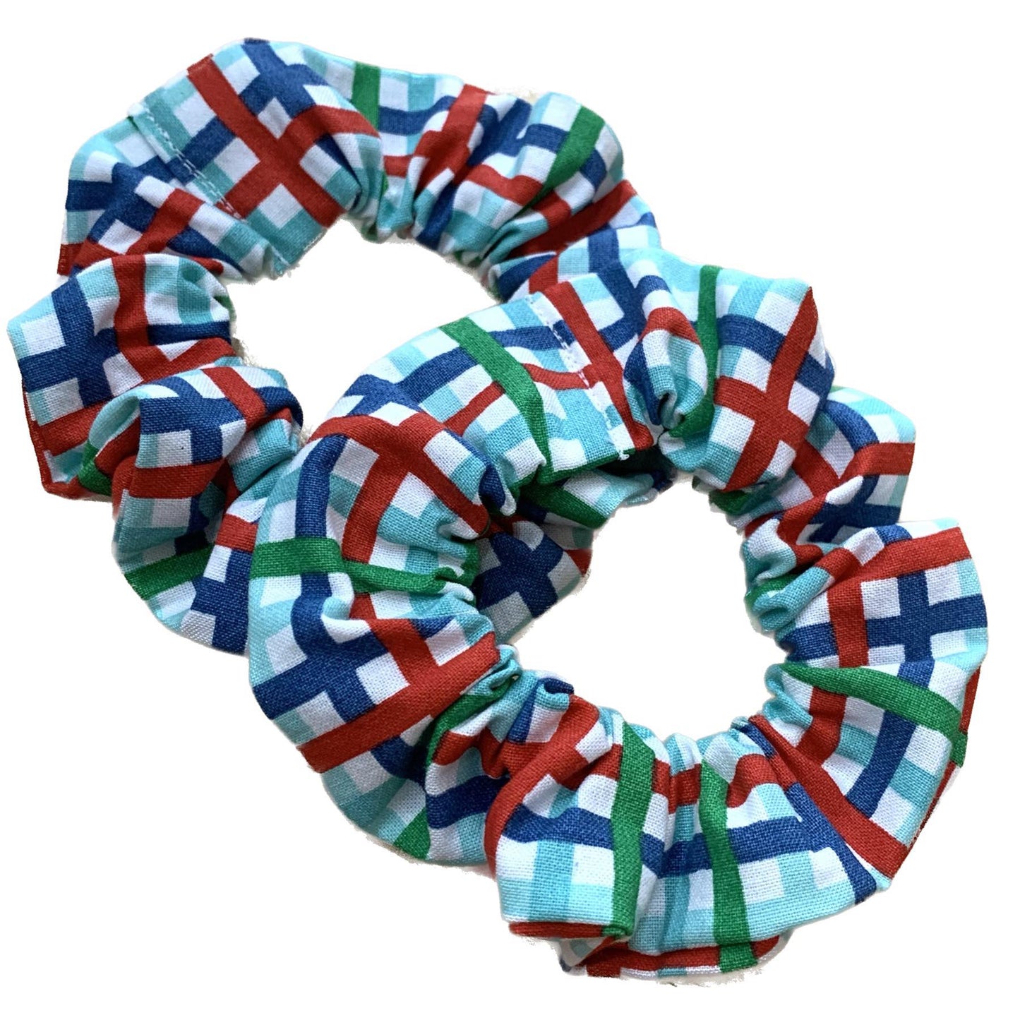 MAKIN' WHOOPEE - "Funky Tartan" REGULAR SCRUNCHIE