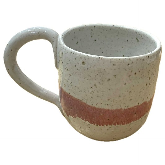 EARTH BY HAND- Hand Painted Pink Splash Mugs