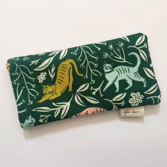 FABRIC DRAWER- Handmade Glasses Case - Cats