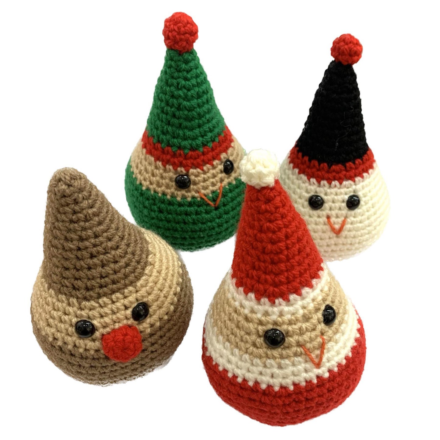 BEAKNITS- Christmas Softies- Rudolph