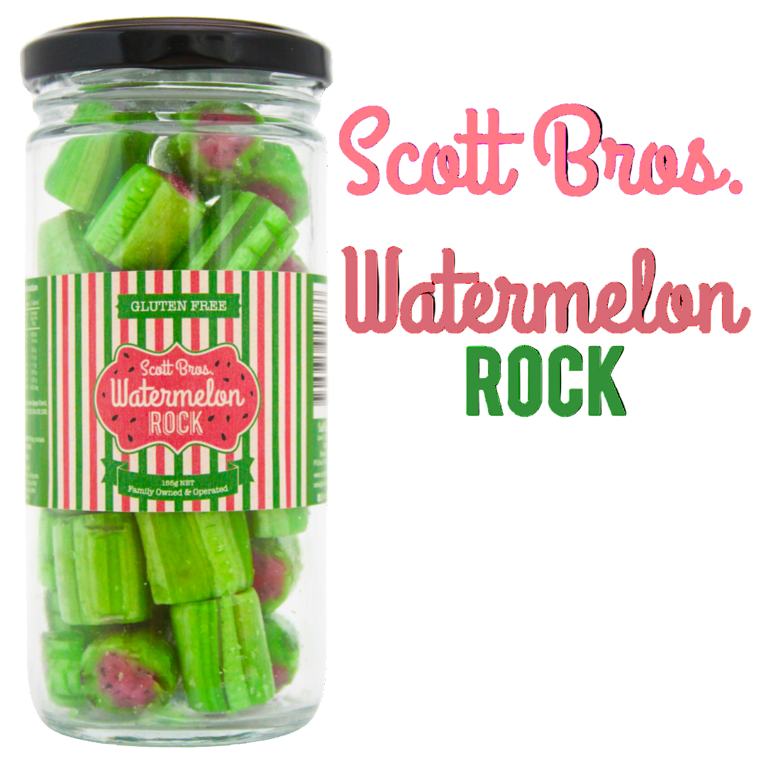 Scott Bros. Candy - Watermelon Rock