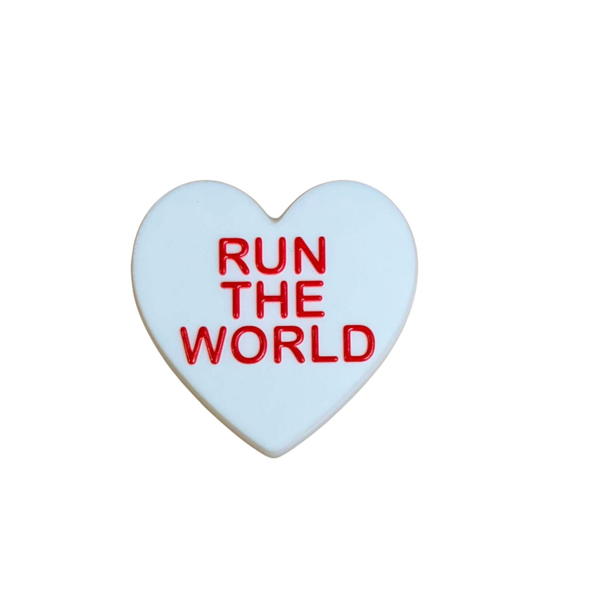 DWAYNSKI.3D - "RUN THE WORLD" - CONVERSATION HEART MAGNETS