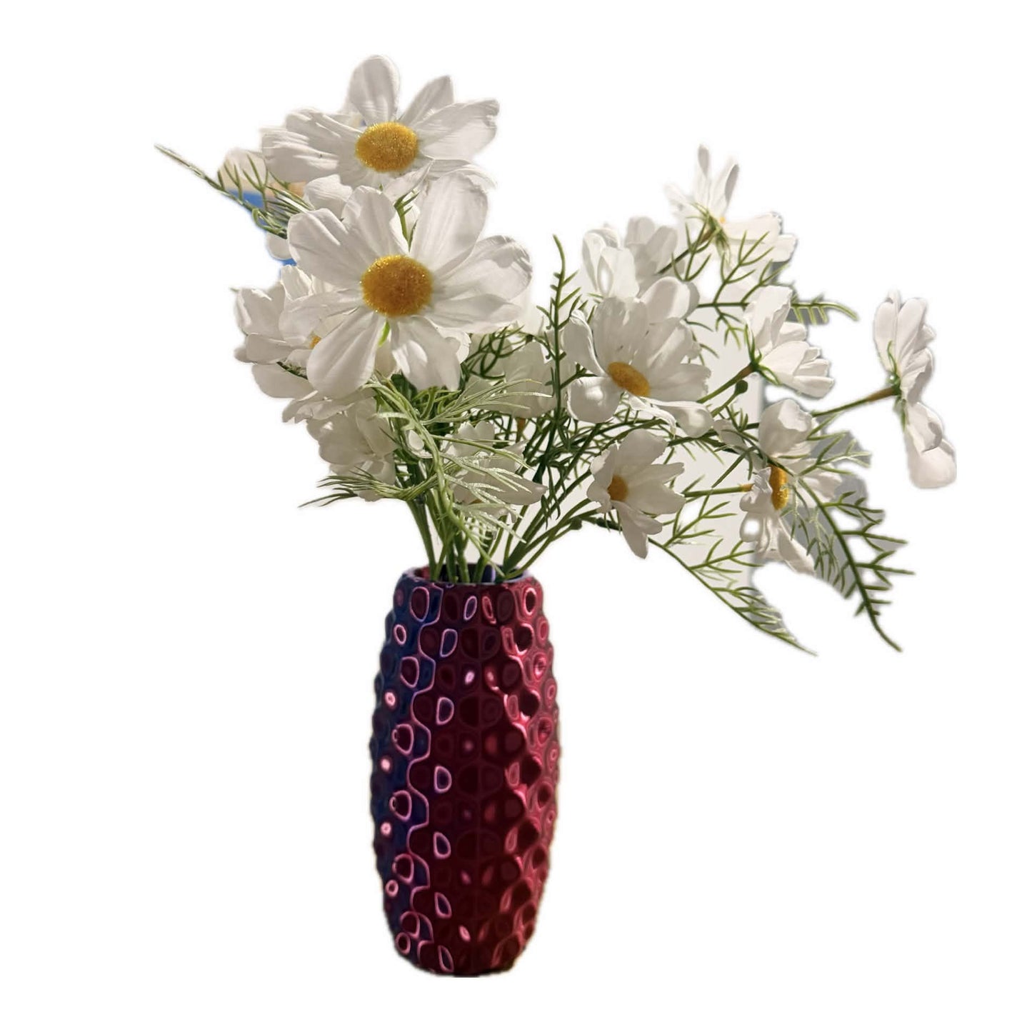 DWAYNSKI.3D - "Dimpla" Vase - Midnight Blaze