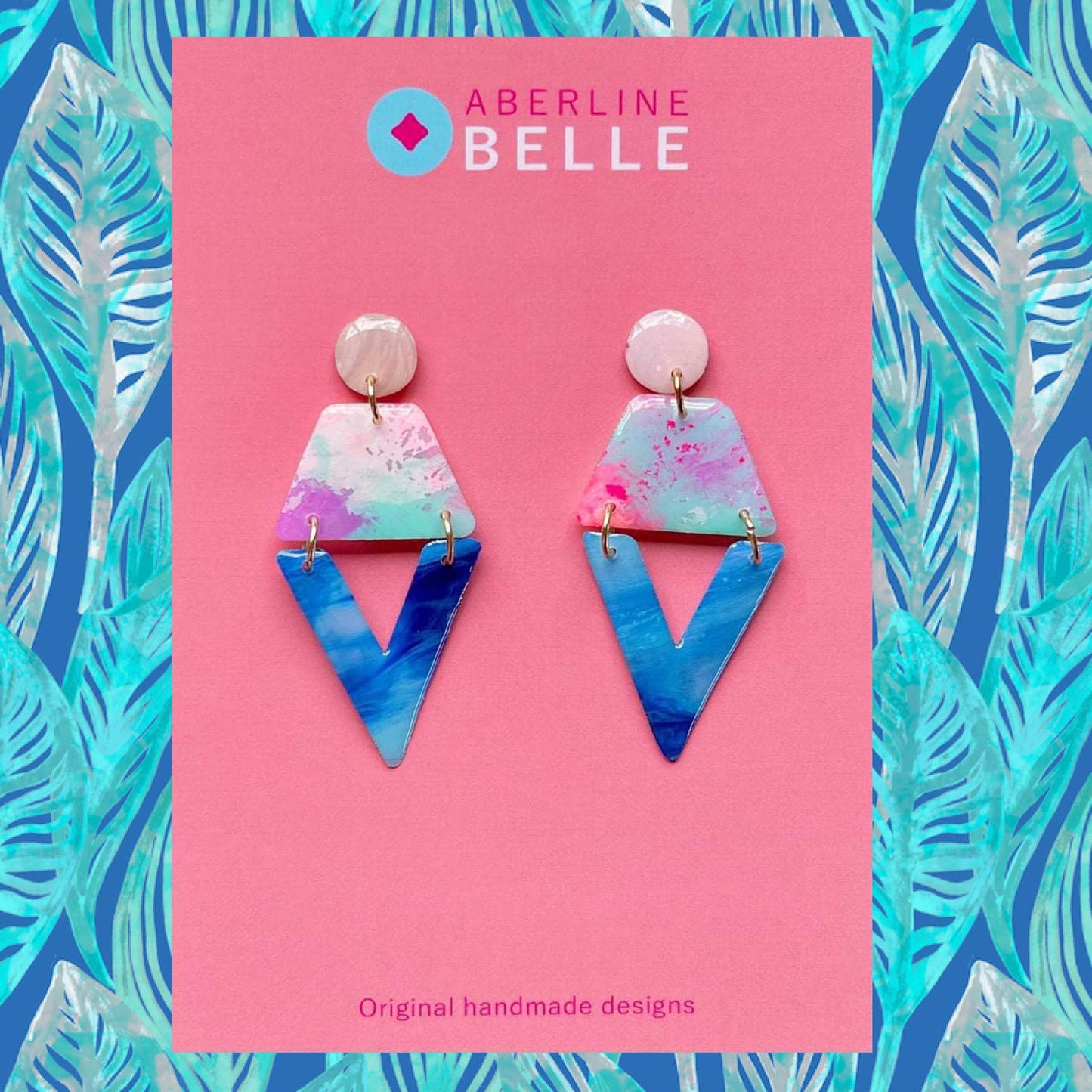 ABERLINE BELLE DESIGN - Liz Belle- Blues