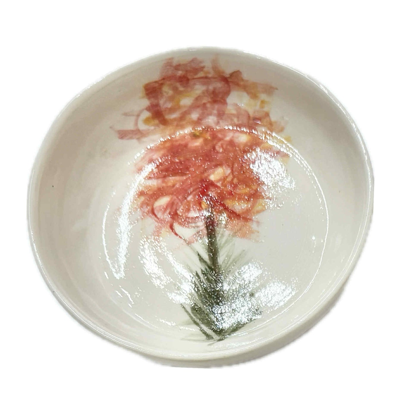EARTH BY HAND- Bottlebrush Hand Painted Dishes