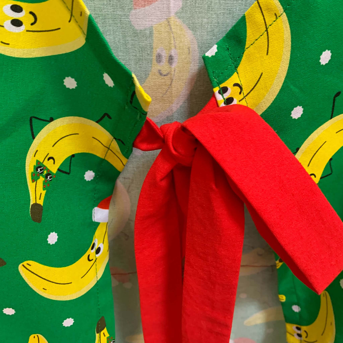 MUMMA WHOOPEE - "Christmas Bananas" Christmas Apron