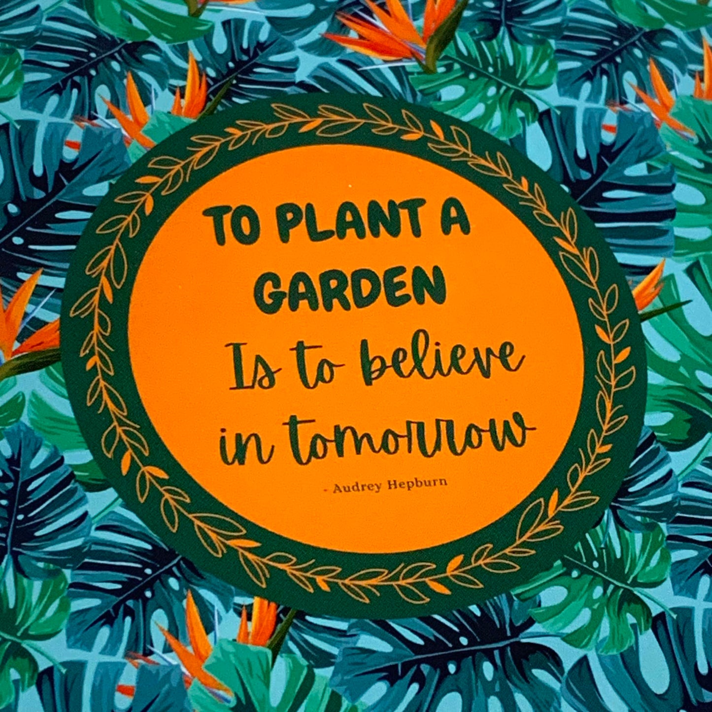 DUSTY J DESIGNS- To Plant a Garden- Blank Greeting Card