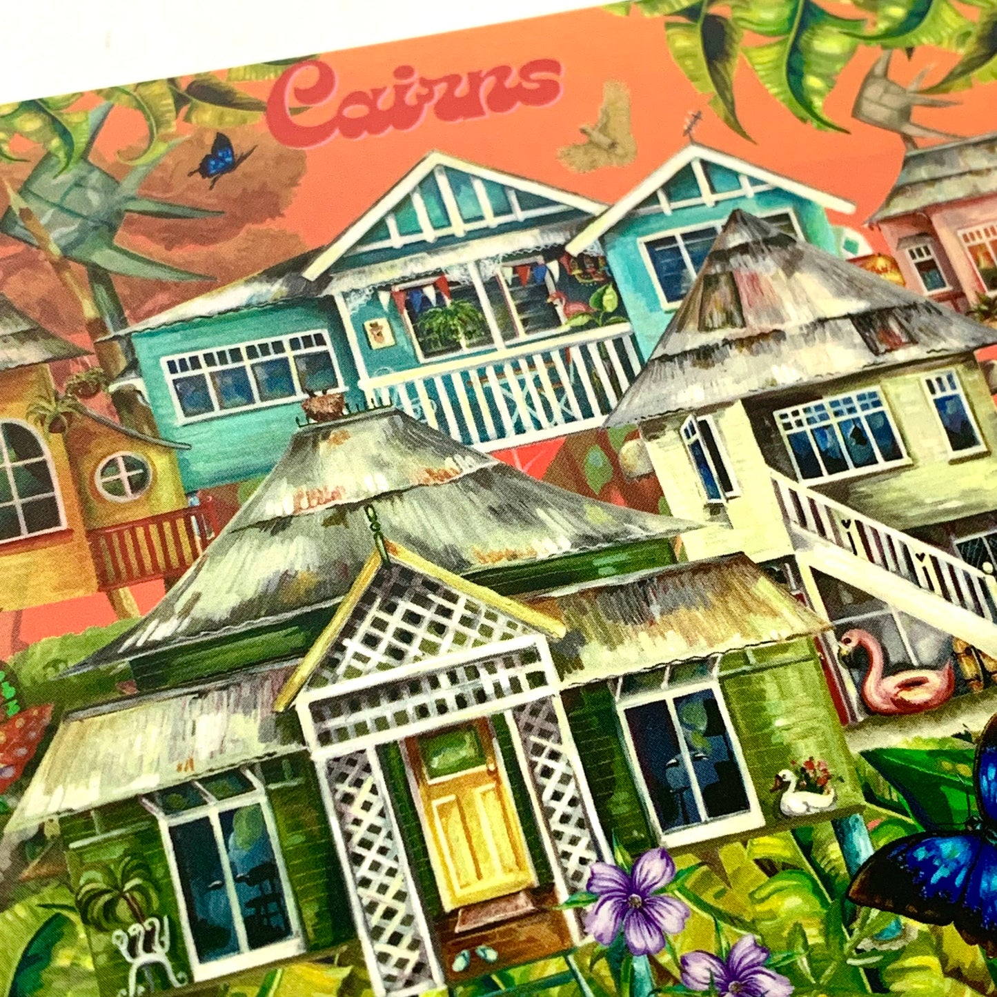 HAYLEY GILLESPIE - "CAIRNS QUEENSLANDERS" POSTCARD